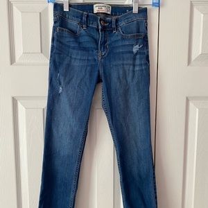 Abercrombie Kids super skinny girl jean Slim 11/12